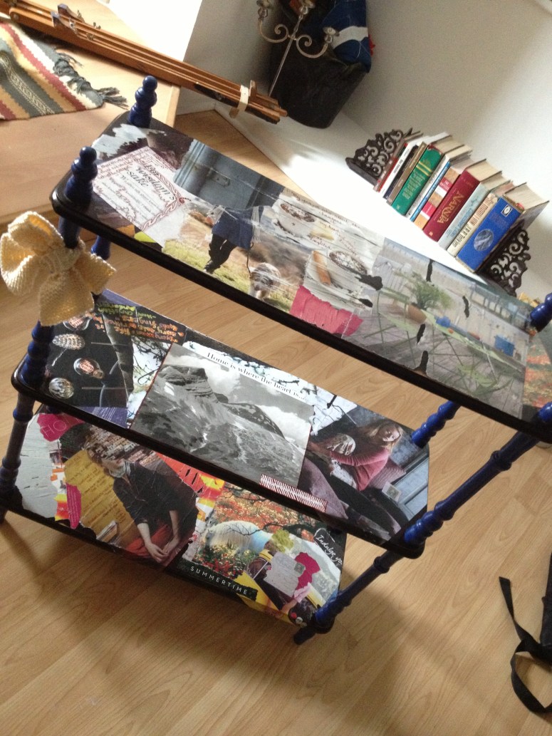 a bookshelf i finished for a friend :)